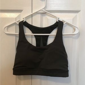 Lululemon Invigorate Sports Bra Dark Olive B/C cup